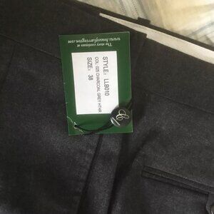 HOUSE of CARRINGTON Mens Olive Wool/Cashmere Clubhouse Pleated Pants 38 NWT